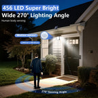 Solar Motion Sensor Security Wall Light product detail 7