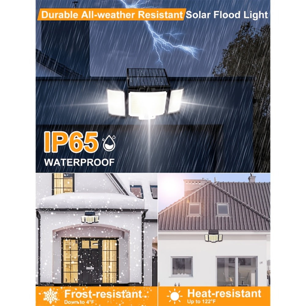 Solar Motion Sensor Security Wall Light product detail 4