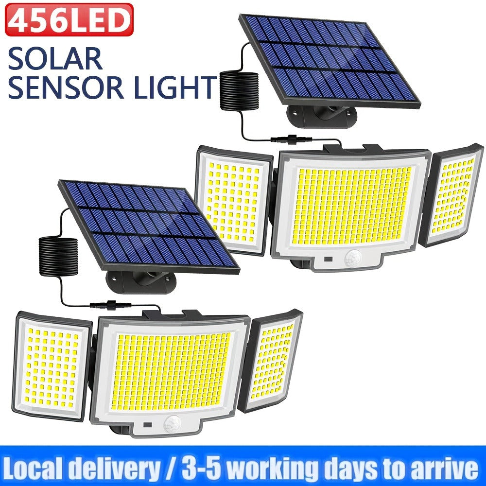 Solar Motion Sensor Security Wall Light for the stated outdoor use
