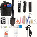 140pcs Survival Kit | Professional Survival Gear and Additions with , Ideal for Outdoor Enthusiasts, Essential for Camping and Hiking, Perfect for Men, Dads, Husbands Who Love Outdoor Adventures