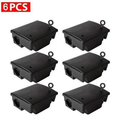 Rat Bait Station Trap Lockable Control Box Household Mice Mouse Control Use