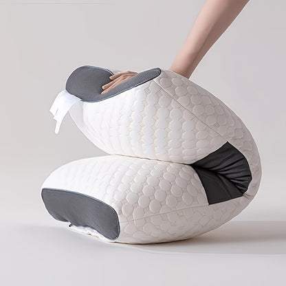2pcs Gentle Soft Low Pillow - Neck Pillow Suitable for All Four Seasons, Machine Washable, Breathable, Slim And Comfortable - Perfect for Bedding, Living Room And Bedroom, Outdoor Tents, Camping, Hiking