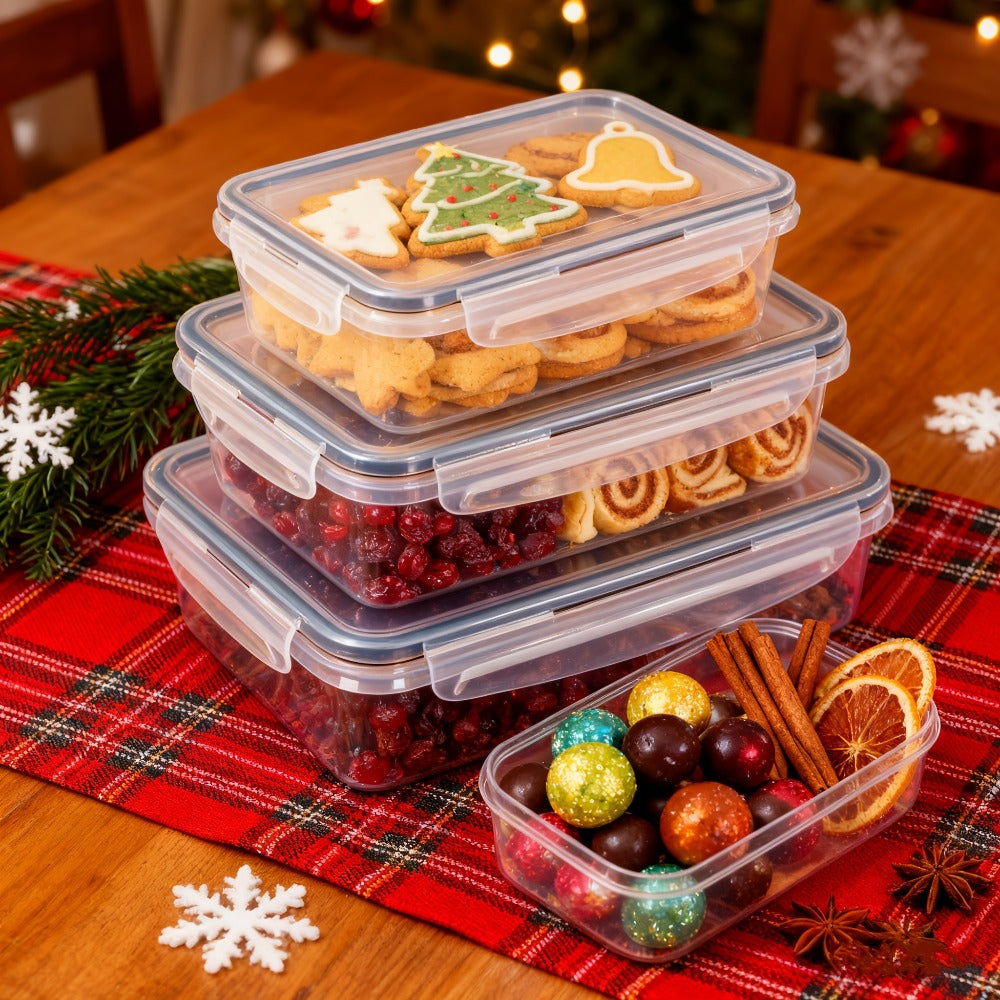 48-Piece Plastic Food Storage Container Set product detail 6