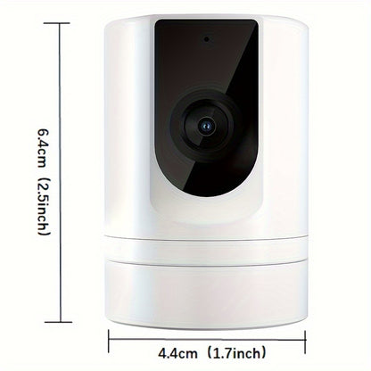 Black Friday Indoor Security Camera, Ease Life APP, 1080P Pet Camera, Pet Camera with Phone App, Foldable Baby Camera for Home Security, Flexible Installation, Motion Detection, 2-Way Audio, IR Night Vision, Without Battery