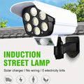 1pc 6500K Super Bright 77 LED Solar Wall Light, Motion Sensor, 3 Lighting Mode Light, IP65 Outdoor Garden Security Street Yard Flood Lamp Solar Garden Lamp