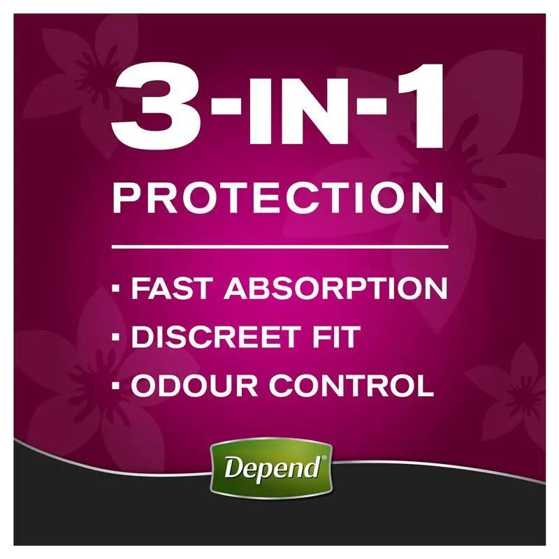 Depend Women Real Fit Underwear Super Large 16 Bulk Pack