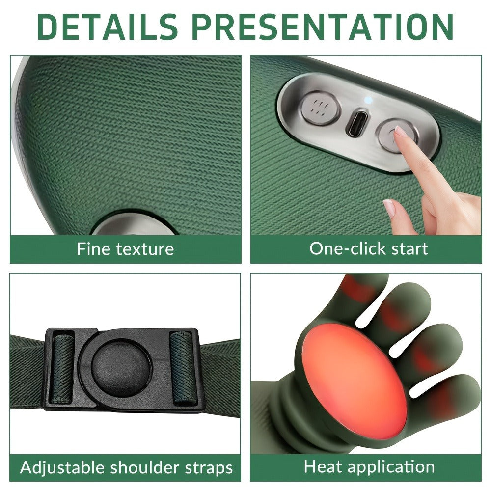 4D Shoulder and Neck Massage Cushion detail view 13 for Australian shoppers
