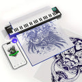 PeriPage Thermal Tattoo Paper, Fast Imaging, Ink-free And Suitable for A4 Size Tattoo Machine, High Definition Printing, A Good Helper for Tattoo Artists
