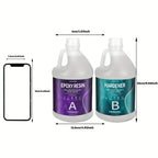 4L Crystal-Clear Tabletop Epoxy Resin Kit - tabletops, crafts and – close-up product details