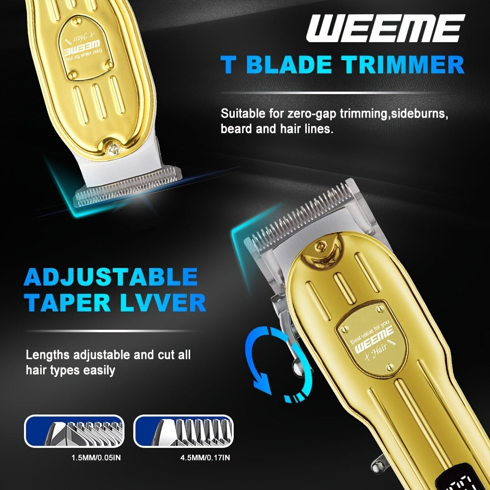 4pcs Cordless Hair Clipper Set - home and barber grooming – additional product view 13