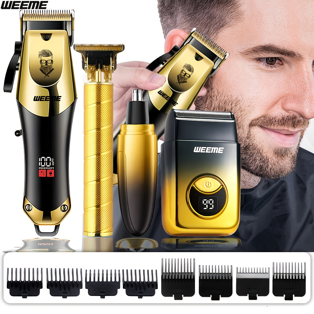 4pcs Cordless Hair Clipper Set - home and barber grooming – additional product view 18