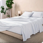 4pcs Deep-Pocket Bed Sheet Set - bedrooms, guest rooms and hotels – additional product view