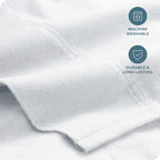 4pcs Deep-Pocket Bed Sheet Set - bedrooms, guest rooms and hotels – alternate design view