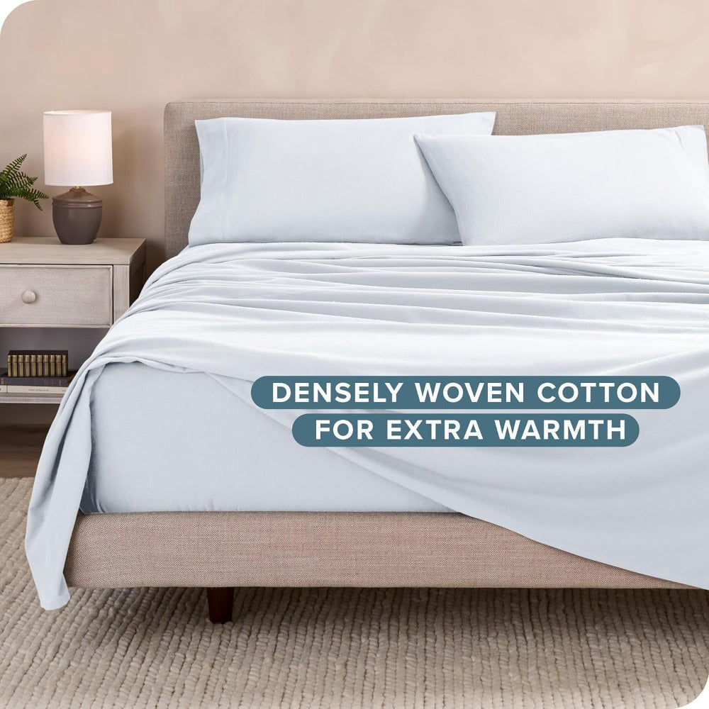 4pcs Deep-Pocket Bed Sheet Set - bedrooms, guest rooms and hotels – additional product view 10