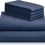 4pcs Deep-Pocket Bed Sheet Set - bedrooms, guest rooms and hotels – additional product view 11