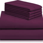 4pcs Deep-Pocket Bed Sheet Set - bedrooms, guest rooms and hotels – additional product view 13