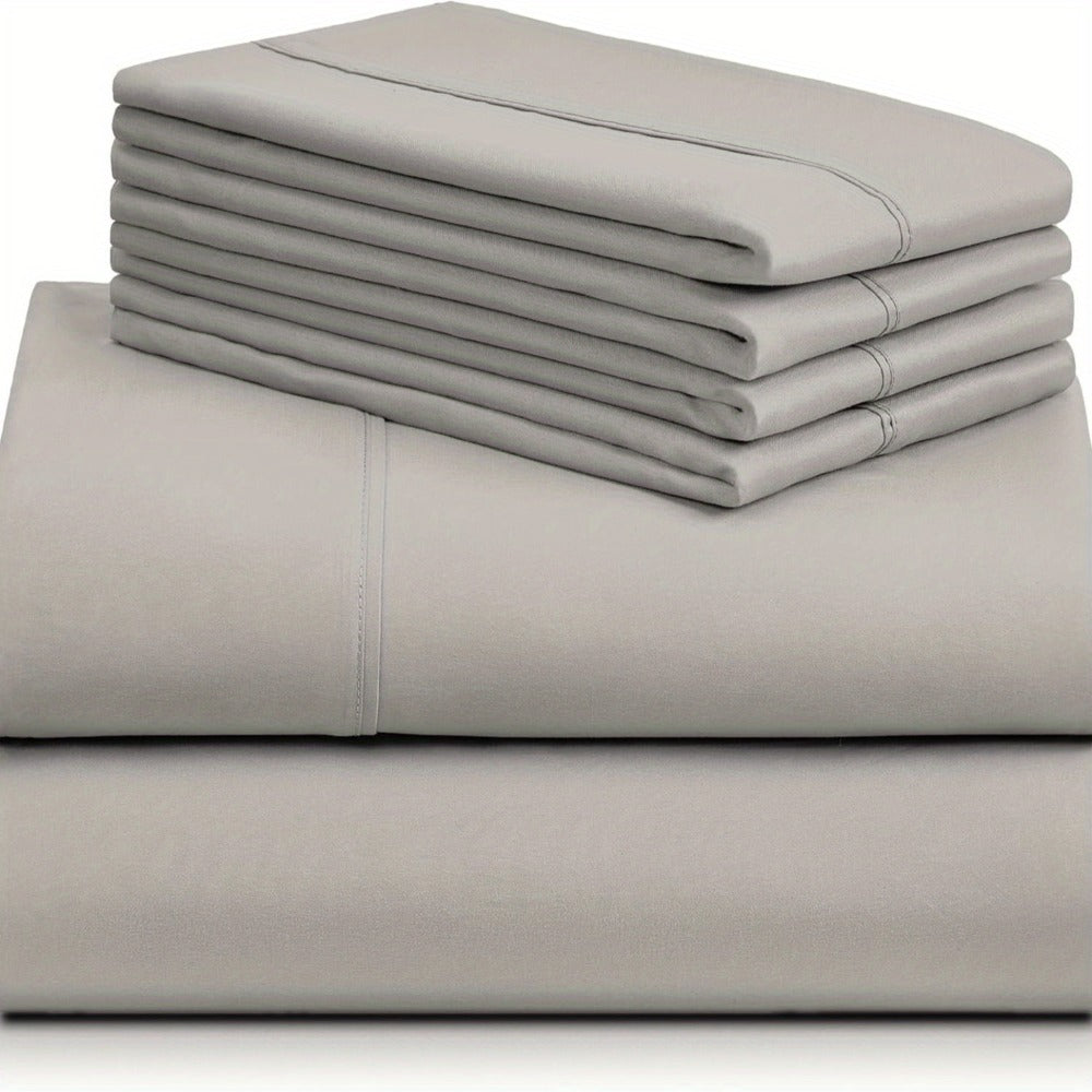 4pcs Deep-Pocket Bed Sheet Set - bedrooms, guest rooms and hotels – additional product view 16
