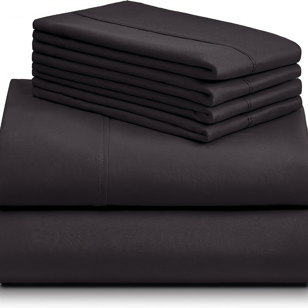 4pcs Deep-Pocket Bed Sheet Set - bedrooms, guest rooms and hotels – additional product view 20