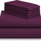 4pcs Deep-Pocket Bed Sheet Set - bedrooms, guest rooms and hotels – additional product view 21