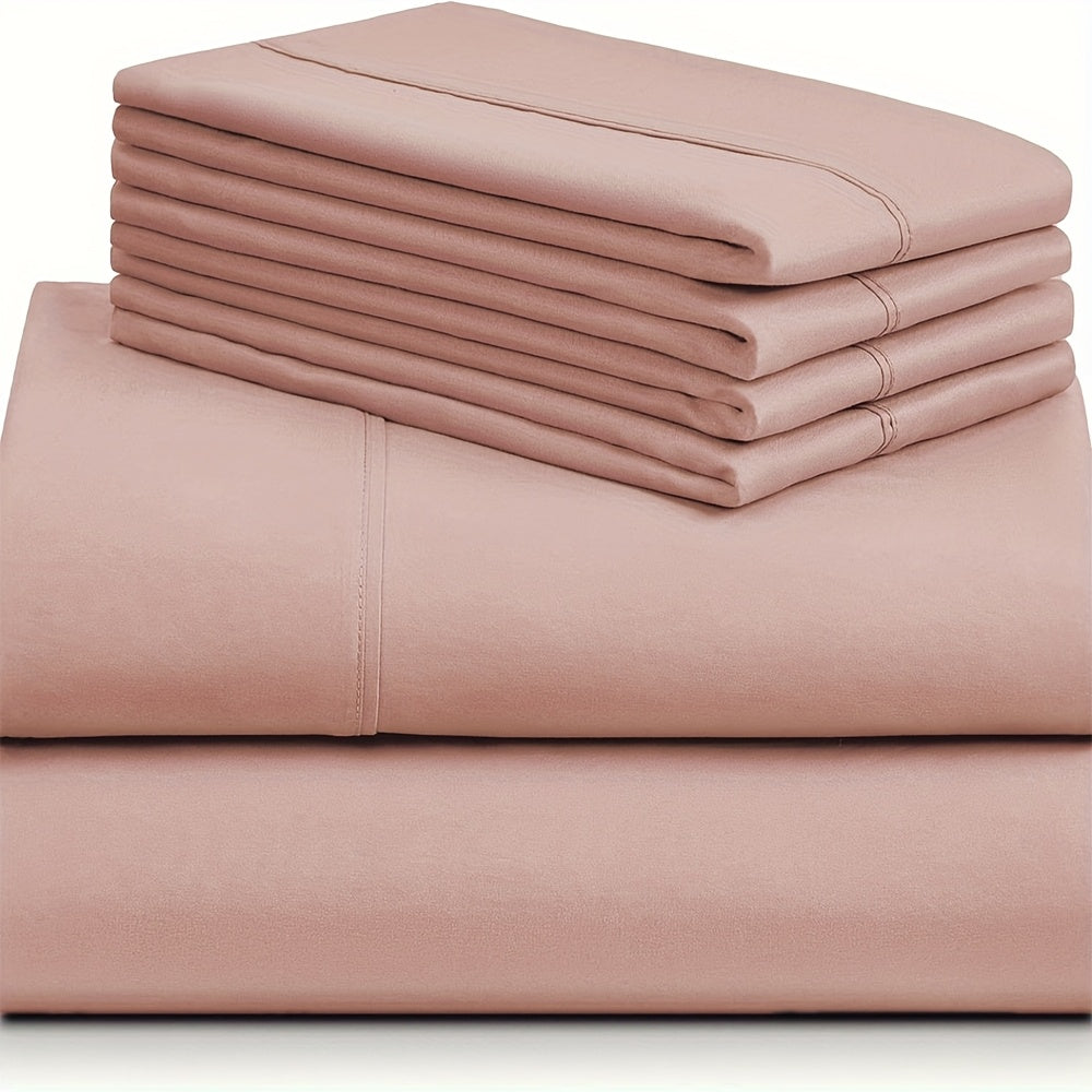 4pcs Deep-Pocket Bed Sheet Set - bedrooms, guest rooms and hotels – additional product view 39