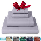 4pcs Deep-Pocket Bed Sheet Set - bedrooms, guest rooms and hotels – main product view