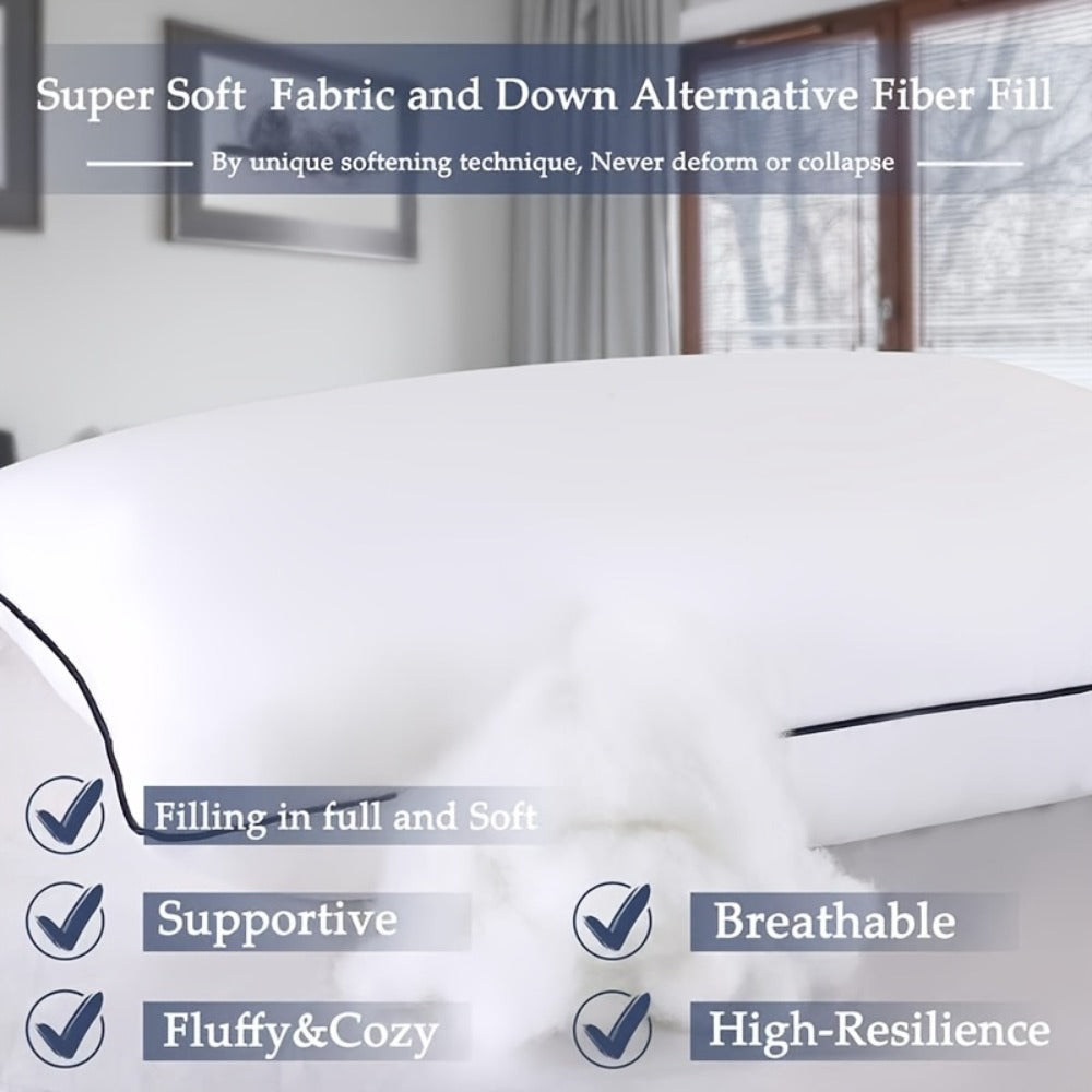 Five-Star Hotel-Style Support Pillow Set detail view 2 for Australian shoppers