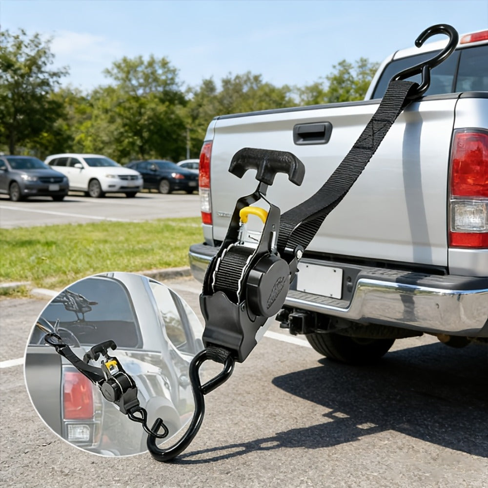 Automatic Retractable Cargo Strap Set detail view 5 for Australian shoppers