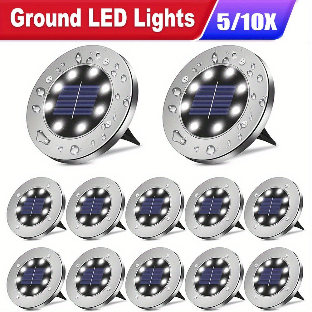 5/10-Pack Solar Ground Lights for Australian use