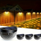 5-Pack Solar Fence Lights for Australian use