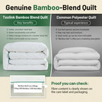 Bamboo Blend Summer Quilt & Doona product detail 6