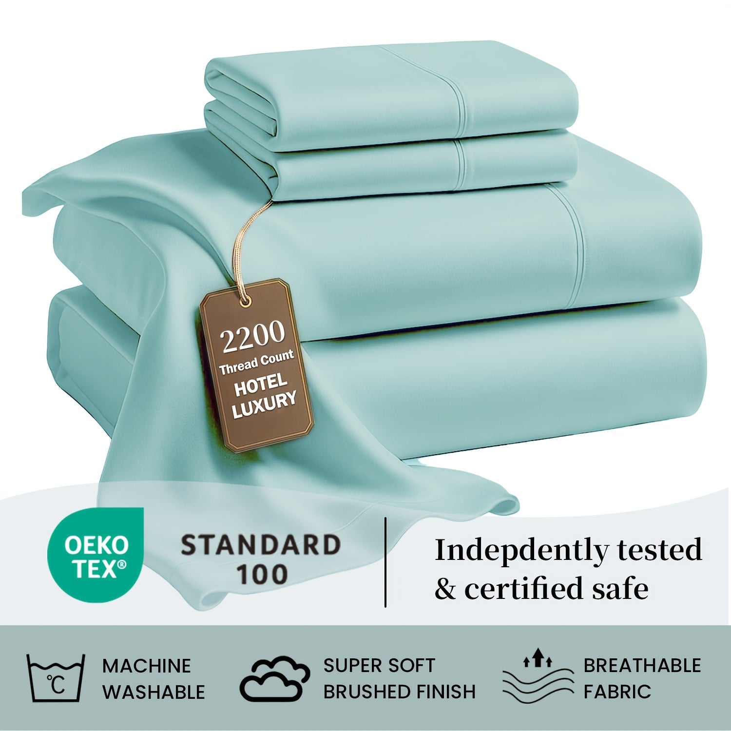 Cotton Blend Bed Sheet Set product detail 41