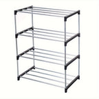 5-Tier Black Stackable Shoe Rack product detail 3