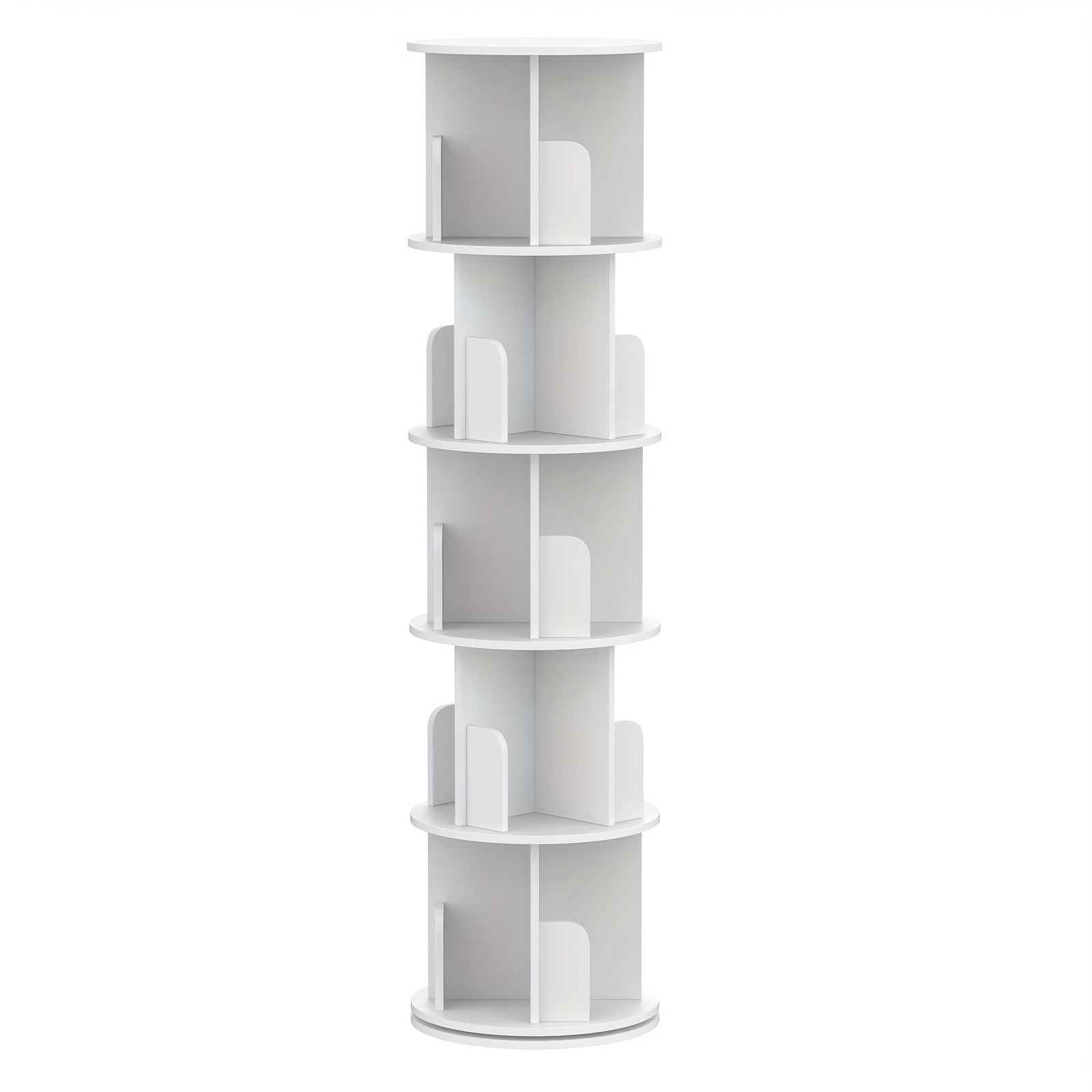 5-Tier Corner Rotating Bookshelf – for Living Room – additional product view 15