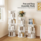 5-Tier Corner Rotating Bookshelf product detail 9