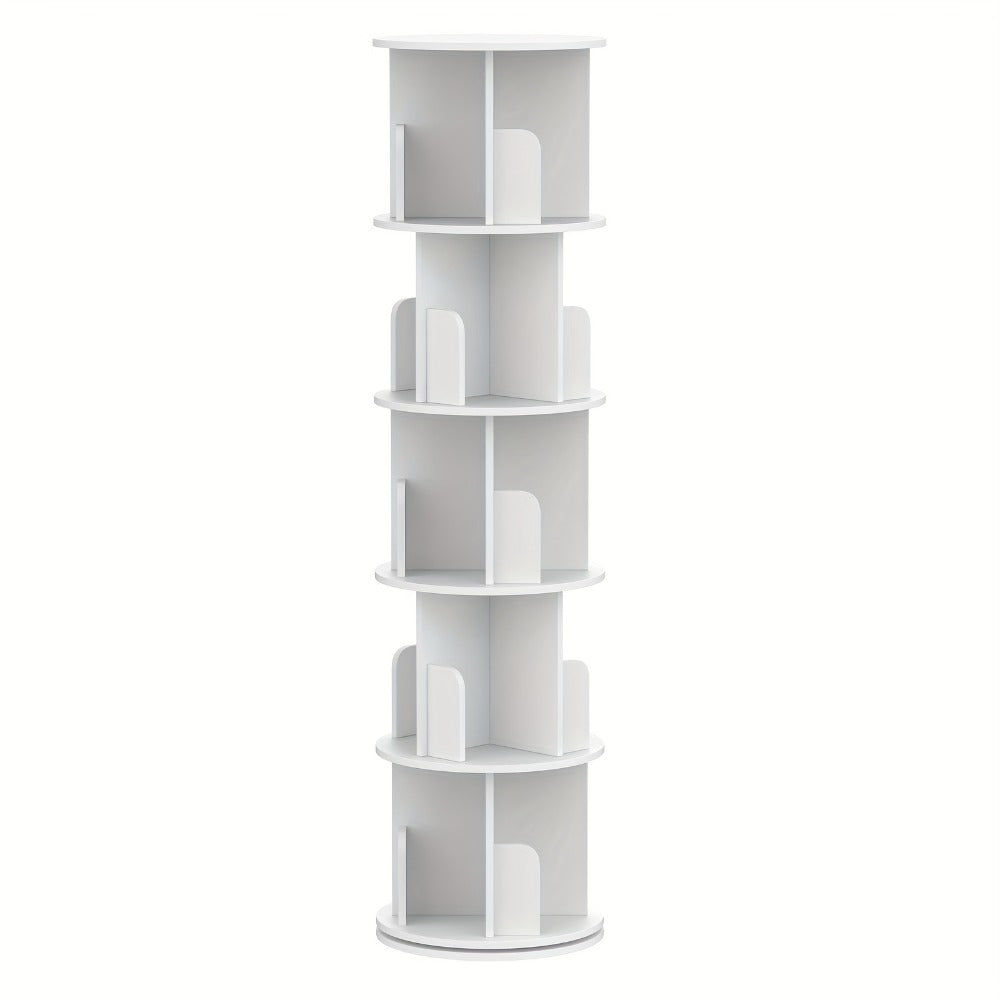 5-Tier Corner Rotating Bookshelf product detail 3