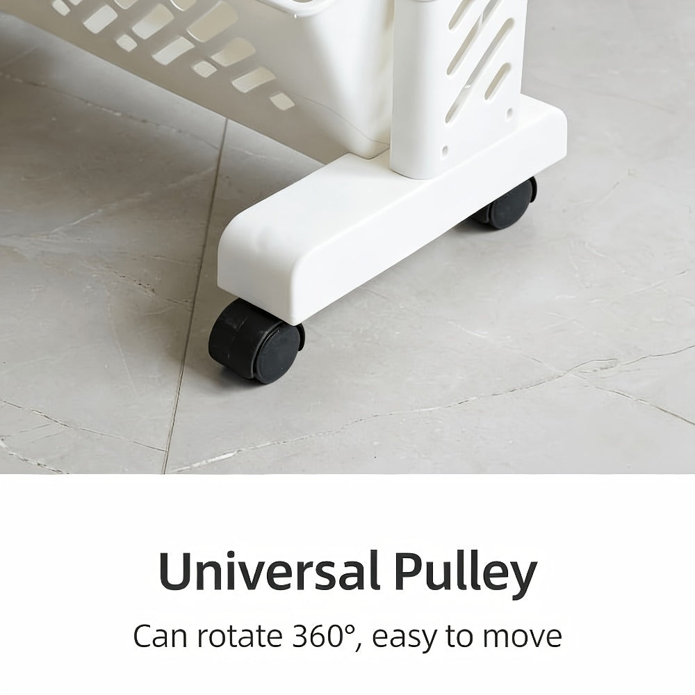 5-Tier Rolling Corner Bookshelf product detail 8