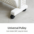 5-Tier Rolling Corner Bookshelf product detail 8
