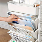 5-Tier Rolling Corner Bookshelf product detail 10