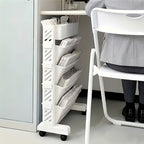 5-Tier Rolling Corner Bookshelf product detail 13