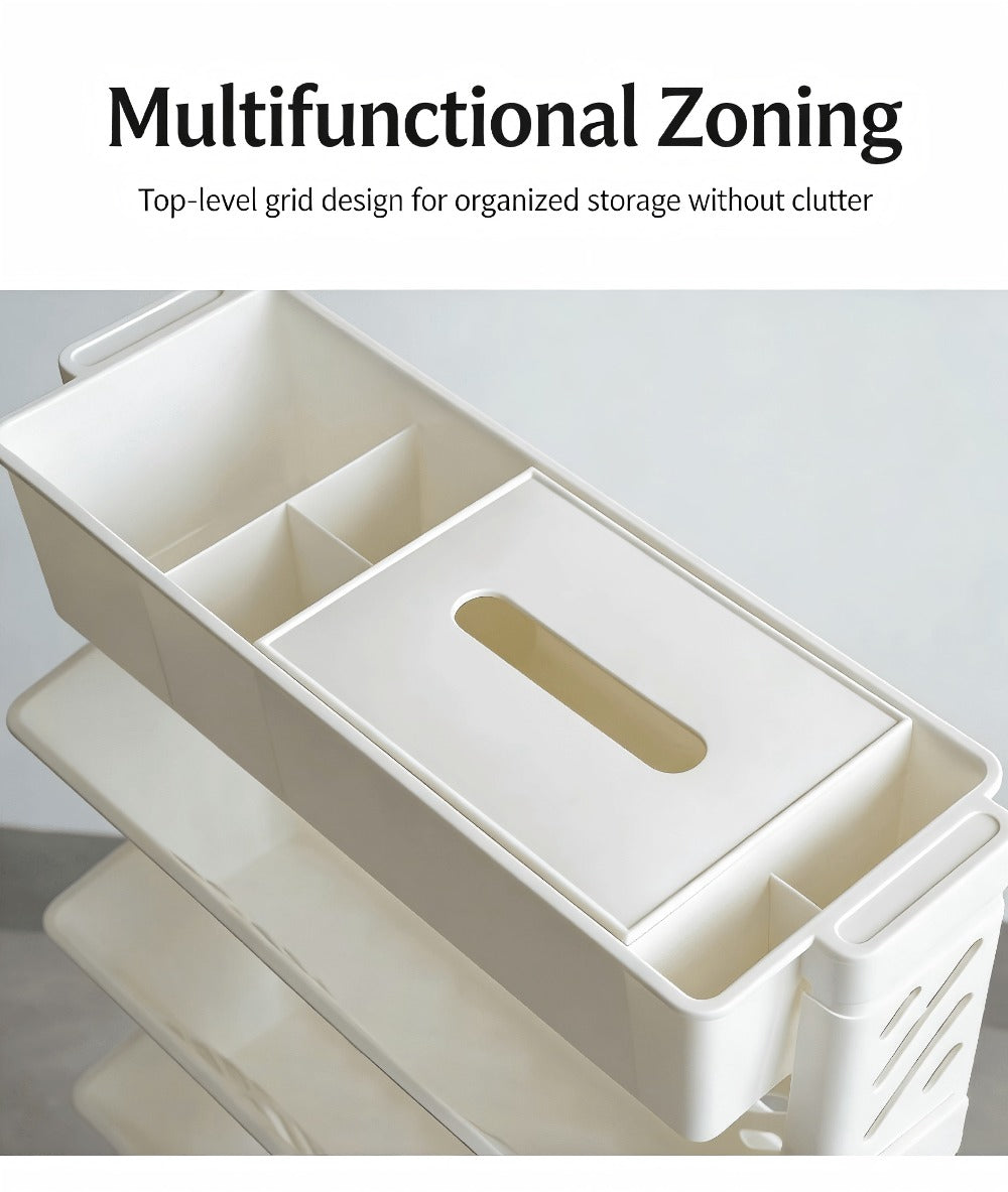 5-Tier Rolling Corner Bookshelf product detail 19
