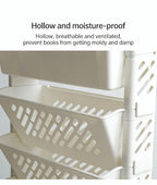 5-Tier Rolling Corner Bookshelf product detail 20