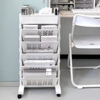 5-Tier Rolling Corner Bookshelf product detail 5