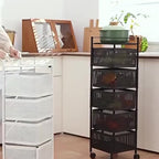 5-Tier Rotating Kitchen Trolley – product detail 12
