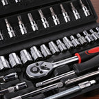 50-Piece Metric Socket Set – 1/4 Inch Drive for Workshop Repairs – additional product view