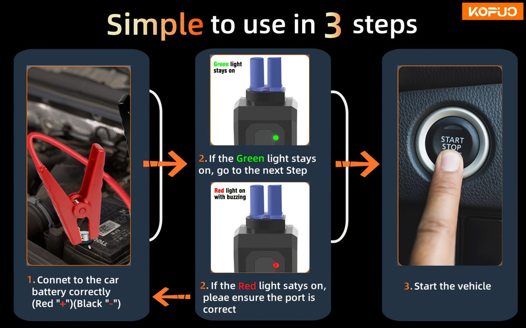 5000A Portable Car Jump Starter product detail 20