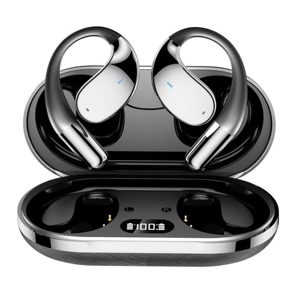 Ai Translation Headset, Bone Conducting Wireless Bluetooth 6.0 Headphones, Real-time Translation In 144 Languages, 6 Mics Intelligent Noise Cancellation, ChatGpt Support, Real-time Translation Of Meeting Notes, Touch Control, Deep Bass