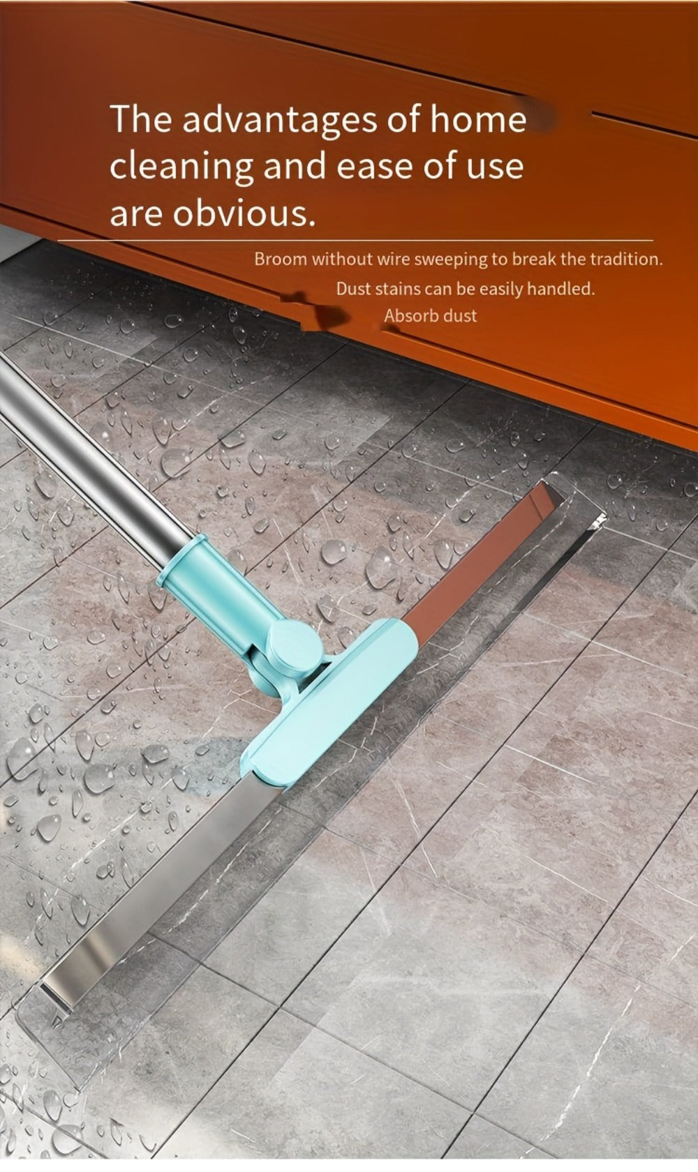 Extendable Floor Squeegee Broom detail view 6 for Australian shoppers