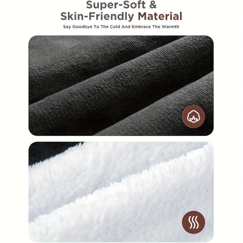 Electric Blanket 130 X 160 Cm - Heated Blanket & Heating Blanket, 5 Temperature Settings & Automatic Shutoff, Overheat Safety Feature, Washable in Machine, Cozy Warm Blanket for Bed & Couch, Flannel Electric Throw Blanket