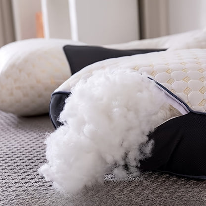 2pcs Gentle Soft Low Pillow - Neck Pillow Suitable for All Four Seasons, Machine Washable, Breathable, Slim And Comfortable - Perfect for Bedding, Living Room And Bedroom, Outdoor Tents, Camping, Hiking