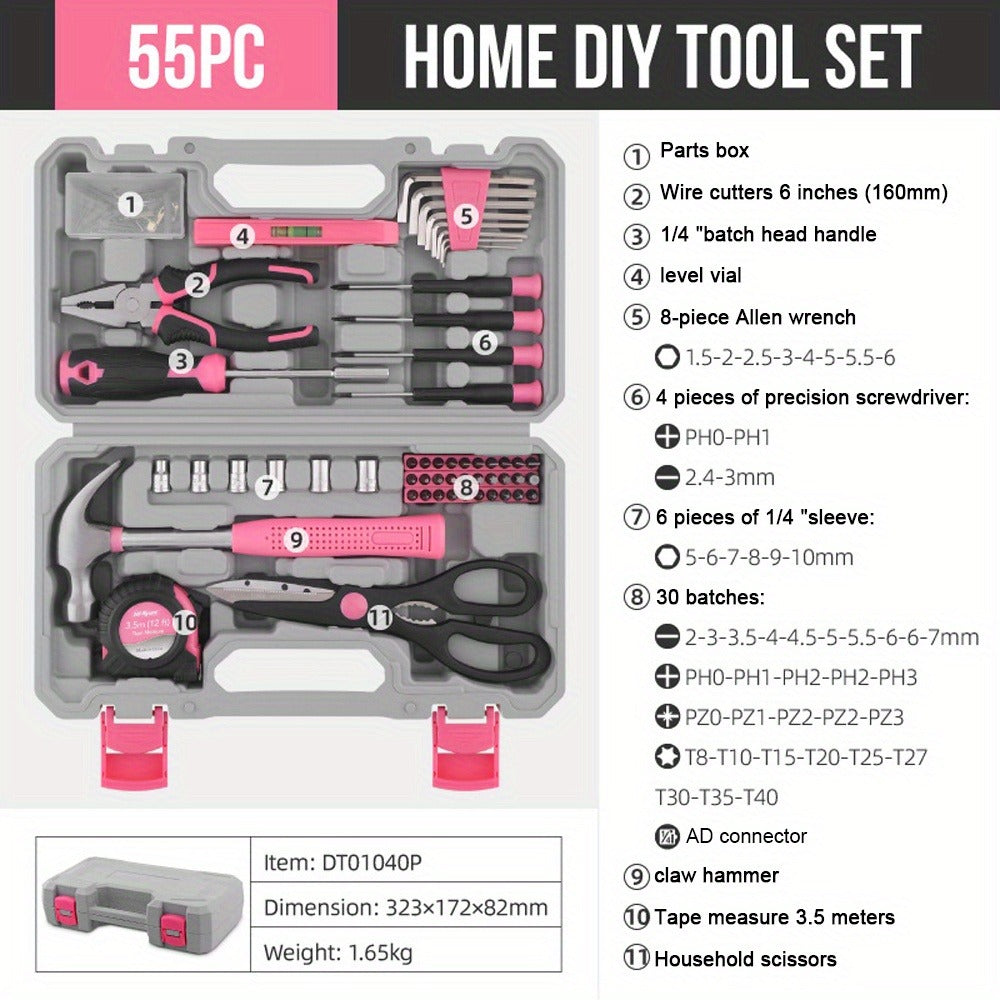 55-Piece Household Tool Kit product detail 14